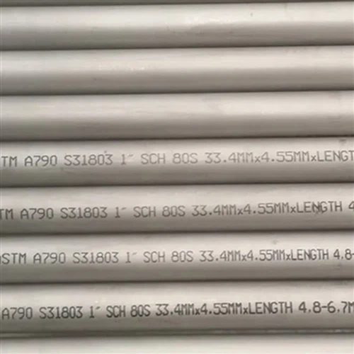 2205 스테인레스 스틸 이음매없는 파이프가 베트남에 배송되었습니다.